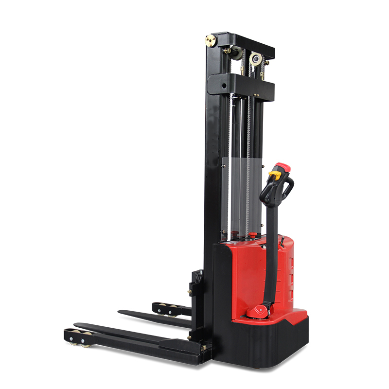 1.0/1.2吨电动堆高车(两级宽腿) 钢铁侠